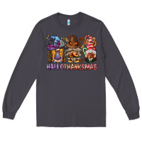 Smoke hallothanksmas gnomies bbs Long Sleeve Tee - BundleAndBundleShop