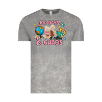 Cloud Rock 100 days of coffe and chaos Vintage Tee - MaliasSmallBusiness