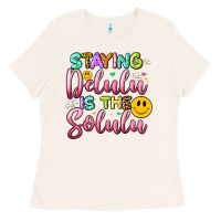 Bone staying delulu is the solulu Ladies Tee - Artiststas