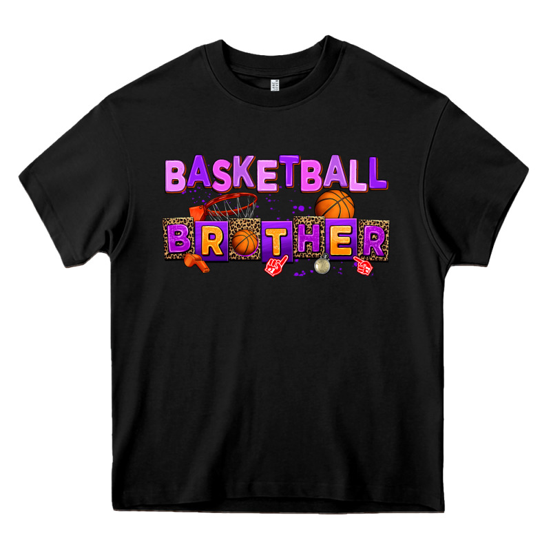 Basketball Brother Heavy Core Tee by AdoDesignShop | Teevron