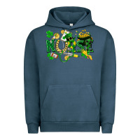 Pigment Midnight Navy nurse st patrick Urban Hoodie - FaDigitalArtStudio