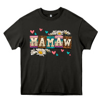 Asphalt daisy mamaw Heavy Core Tee - AdoDesignShop