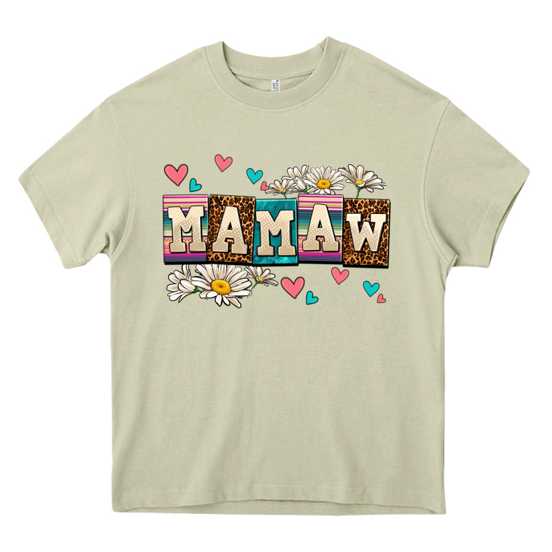 Daisy Mamaw Heavy Core Tee by AdoDesignShop | Teevron
