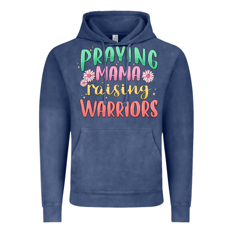 Prying Mama Raising Warriors Malia Vintage Hoodie by MaliasSmallBusiness | Teevron