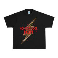 Black homeschool mom lightning bolt Urban Heavy Tee - MaliasSmallBusiness