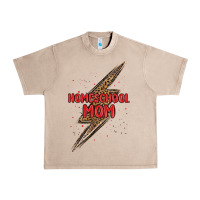 French Oak homeschool mom lightning bolt Urban Heavy Tee - MaliasSmallBusiness