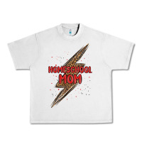 Lunar Rock homeschool mom lightning bolt Urban Heavy Tee - MaliasSmallBusiness