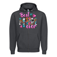 Smoke Best Mom Ever Afro Woman Zipper Hoodie - texasbilliewilder