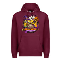 Burgundy halloween gamer Premium Hoodie - CowGirlArtShop