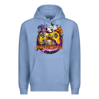 Colony Blue halloween gamer Premium Hoodie - CowGirlArtShop