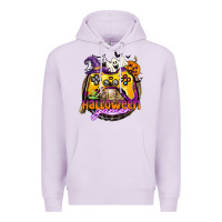 Lilac halloween gamer Premium Hoodie - CowGirlArtShop