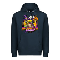 Navy halloween gamer Premium Hoodie - CowGirlArtShop