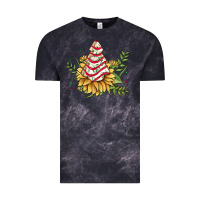 Cloud Black little debbie tree cakes sunflower Vintage Tee - JahusDesignShop