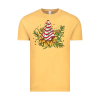 Vintage Mustard little debbie tree cakes sunflower Vintage Tee - JahusDesignShop