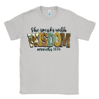 Moon Dust she speaks with wisdom proverbs 31 26 Classic Tee - NancyCooperArtShop
