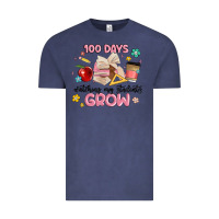 Vintage Denim 100 days of watching my students grow Vintage Tee - MaliasSmallBusiness