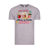 Vintage Zinc 100 days of watching my students grow Vintage Tee - MaliasSmallBusiness