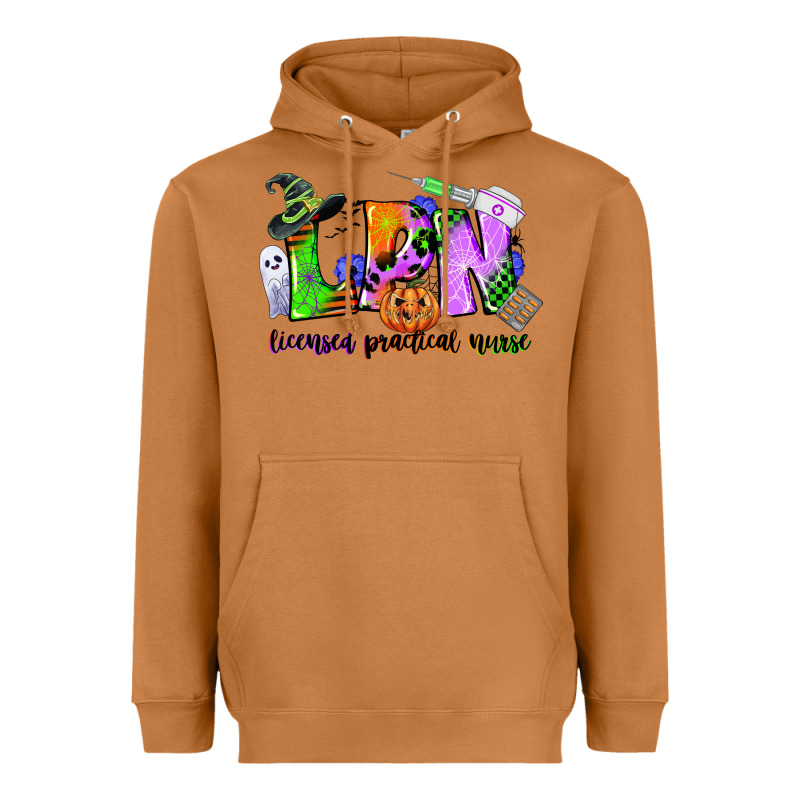 Lpn Licensed Practical Nurse Heavyweight Hoodie by CowGirlArtShop | Teevron
