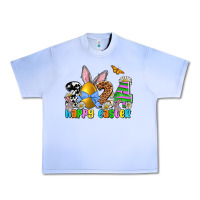 Grape Ice 2024 Happy Easter Urban Heavy Tee - NancyCooperArtShop