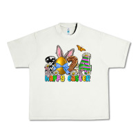 Pistachio 2024 Happy Easter Urban Heavy Tee - NancyCooperArtShop