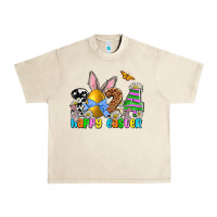 Sandshell 2024 Happy Easter Urban Heavy Tee - NancyCooperArtShop
