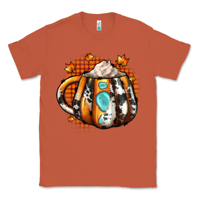 Thanksgiving Coffee Cup Gemstone Classic Tee by JahusDesignShop | Teevron