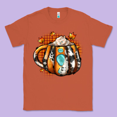 Thanksgiving Coffee Cup Gemstone Classic Tee Designed By Jahusdesignshop