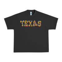 Pigment Black texas serape sunflower Urban Heavy Tee - AdoDesignShop