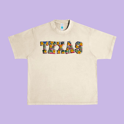 Texas Serape Sunflower Urban Heavy Tee Designed By Adodesignshop