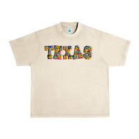 Sandshell texas serape sunflower Urban Heavy Tee - AdoDesignShop