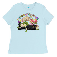 Baby Blue i read banned books Ladies Tee - Artiststas