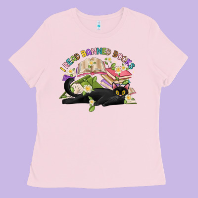 I Read Banned Books Ladies Tee Designed By Artiststas