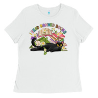 White i read banned books Ladies Tee - Artiststas