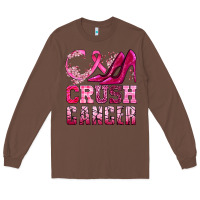 Chestnut crush cancer high heels bbs Long Sleeve Tee - BundleAndBundleShop