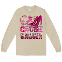 Mushroom crush cancer high heels bbs Long Sleeve Tee - BundleAndBundleShop