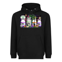 Black nurse medicine bottles Heavyweight Hoodie - CowGirlArtShop