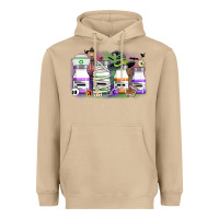 Mushroom nurse medicine bottles Heavyweight Hoodie - CowGirlArtShop
