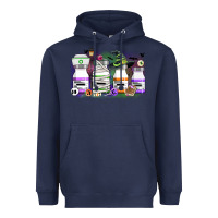 Navy nurse medicine bottles Heavyweight Hoodie - CowGirlArtShop