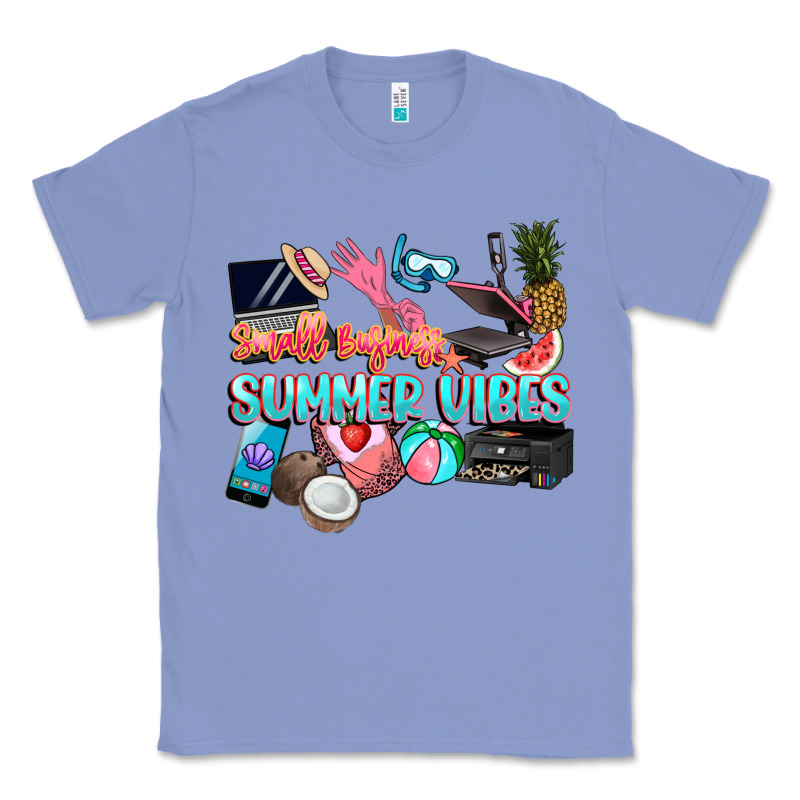 Small Businesses Summer Vibe Classic Tee by NancyCooperArtShop | Teevron