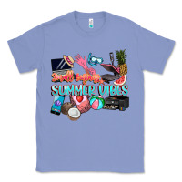 Colony Blue small businesses summer vibe Classic Tee - NancyCooperArtShop