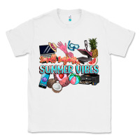 White small businesses summer vibe Classic Tee - NancyCooperArtShop