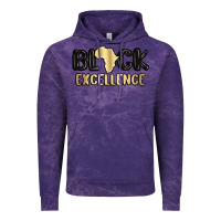 Cloud Purple black excellence Vintage Hoodie - MaliasSmallBusiness