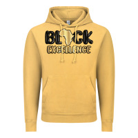 Vintage Mustard black excellence Vintage Hoodie - MaliasSmallBusiness