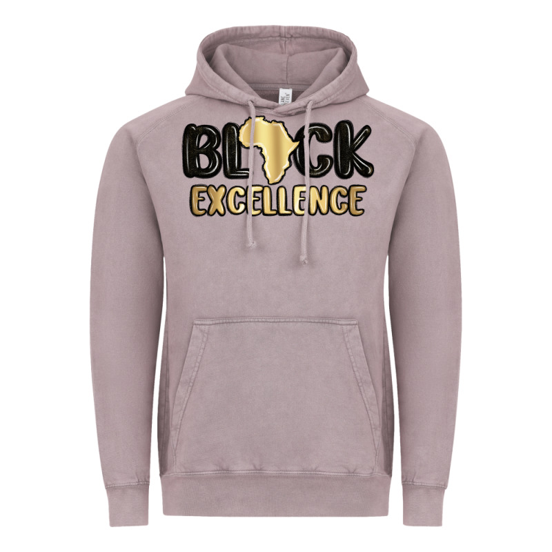 Black Excellence Vintage Hoodie by MaliasSmallBusiness | Teevron