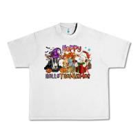 Lunar Rock Happy Hallothanksmas goats Urban Heavy Tee - NancyCooperArtShop