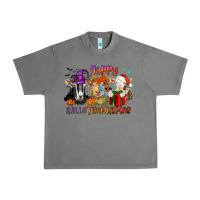 Tornado Happy Hallothanksmas goats Urban Heavy Tee - NancyCooperArtShop