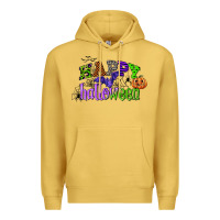 Antique Gold happy halloween Premium Hoodie - CowGirlArtShop