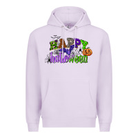 Lilac happy halloween Premium Hoodie - CowGirlArtShop