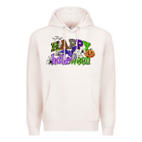 Pale Pink happy halloween Premium Hoodie - CowGirlArtShop