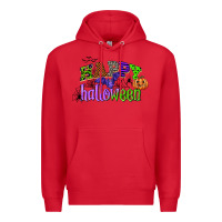Red happy halloween Premium Hoodie - CowGirlArtShop